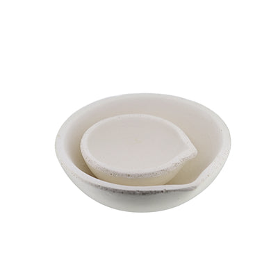 Ceramic Crucible (Melting Dish) for silver, gold, copper, and more