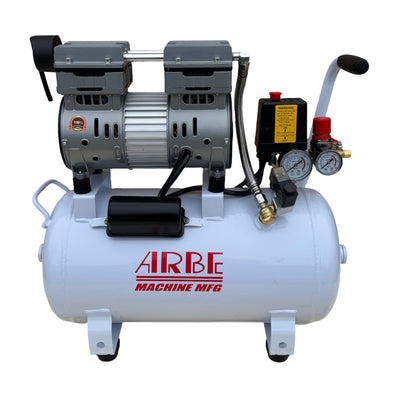 6 Gallon Oil-Free Silent Air Compressor, 1 HP