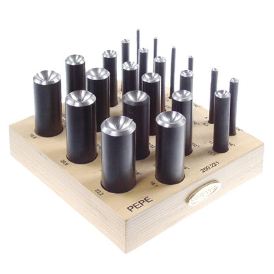 22 Piece Dapping Cutter Set