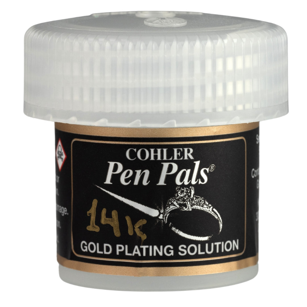2 oz Liquid - 24k Gold Plating Solution Brush Gold The 2 oz Liquid - 24k Gold Plating Solution Brush Gold The