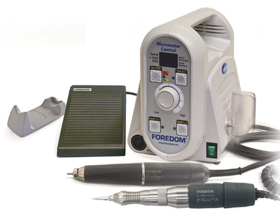 K-1053Dual Handpiece Brushless Kit - 2.35mm (3/32 or 1/8) Collet Rotary Brushless and Hammer Brush