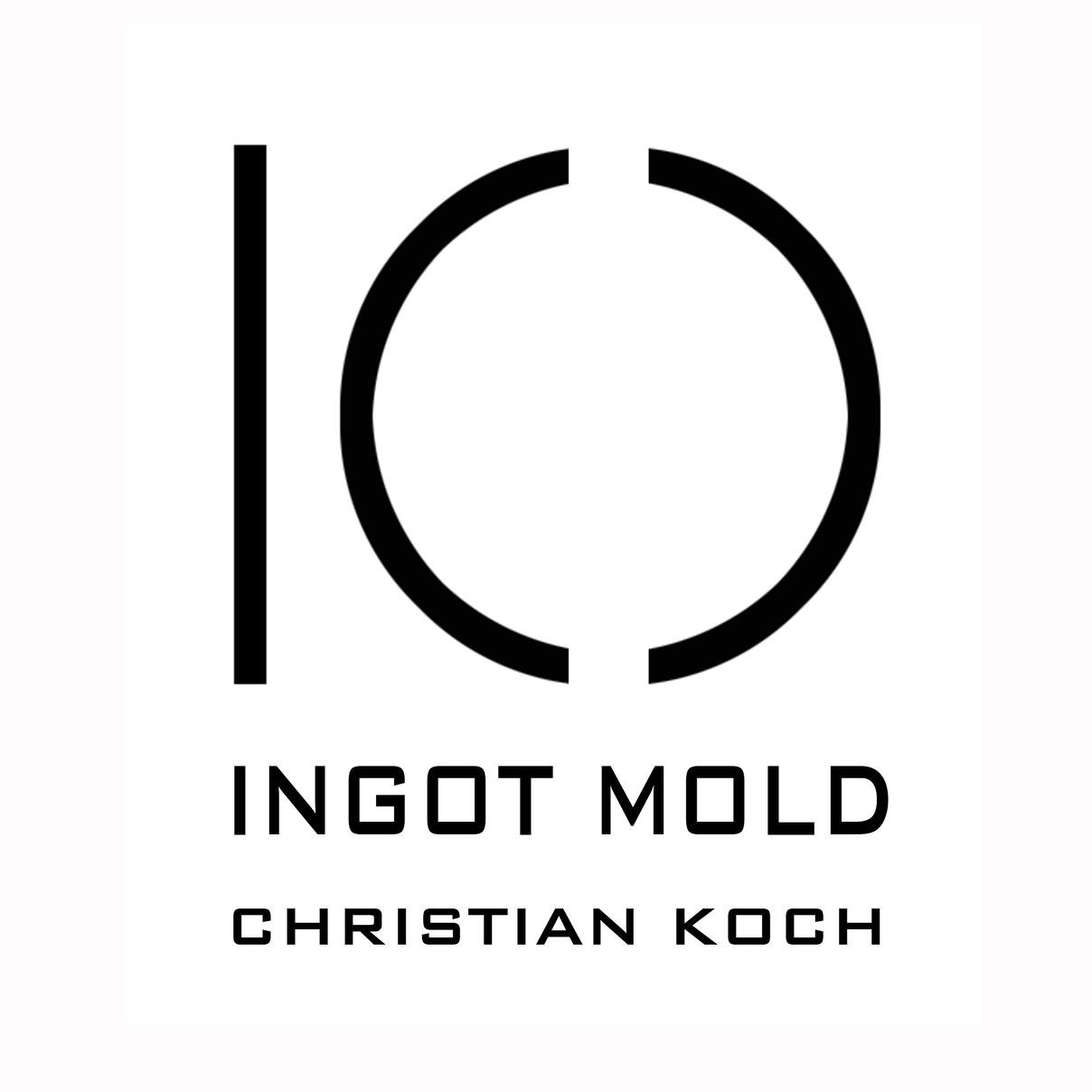 50 troy oz Cast Iron Ingot Mold Contenti 190-761