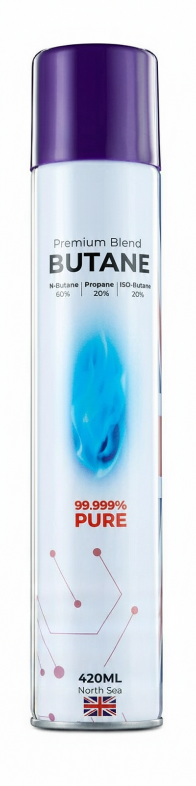 Premium Tri-Blend Butane 99.999% Pure - 420ml