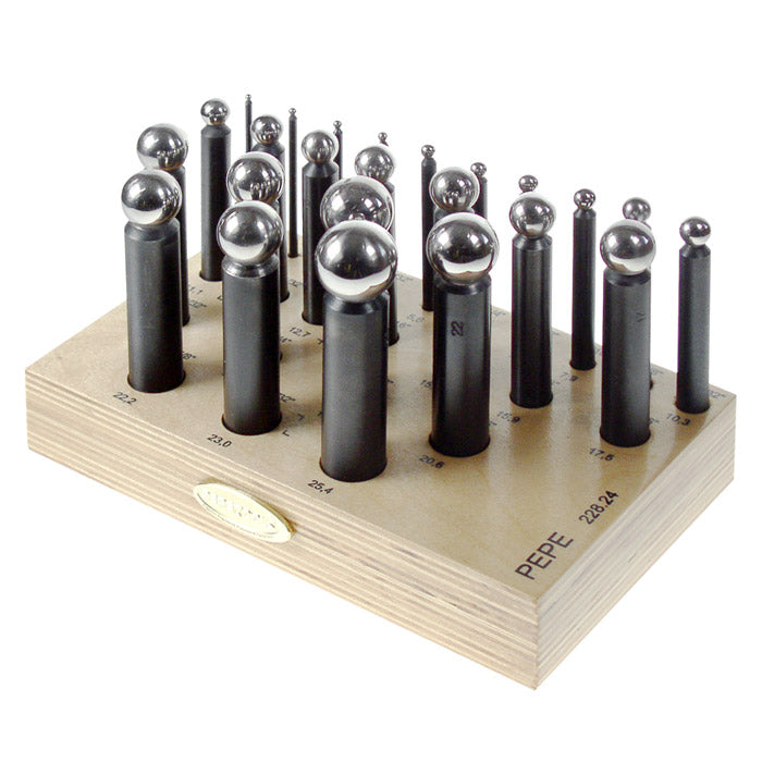 Dapping Disc 24 Punch Dapping Set – Pepetools