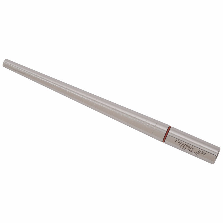 Steel Ring Mandrel Graduated In USA sizes 1 To 15 By 1/4 Size-No Groove