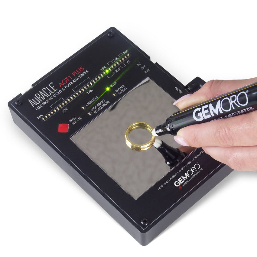 AuRACLE AGT1 Plus - Gold & Platinum Testing Machine by GEMORO – Pepetools