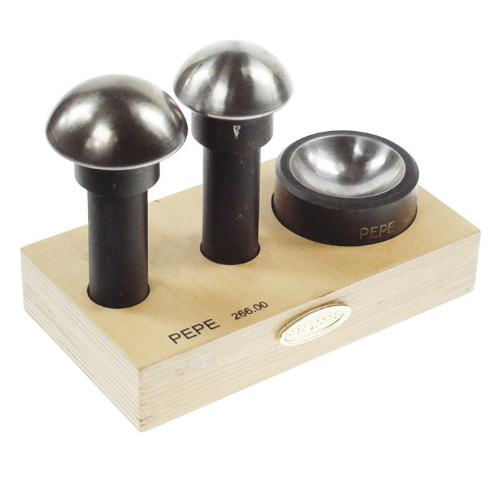 Wooden Cupola Punch Set | Dapping Tools | Doming | Large Dapping set | Forming orders kit