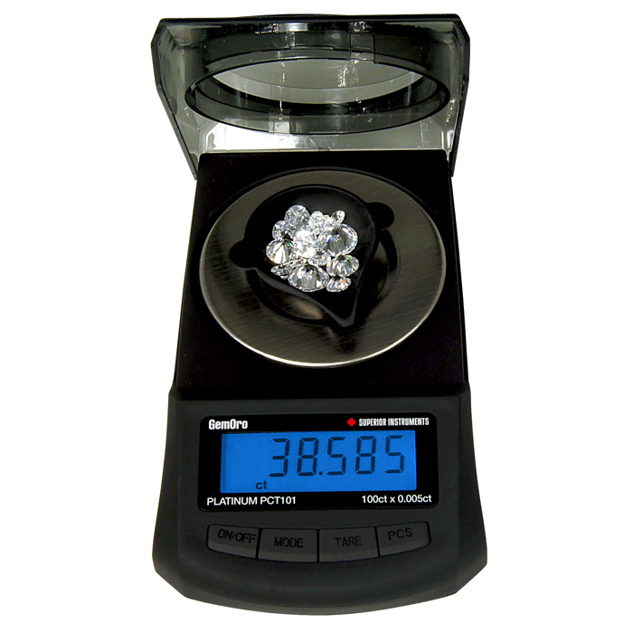 Portable Carat Scale, 100ct x GEMORO PCT101