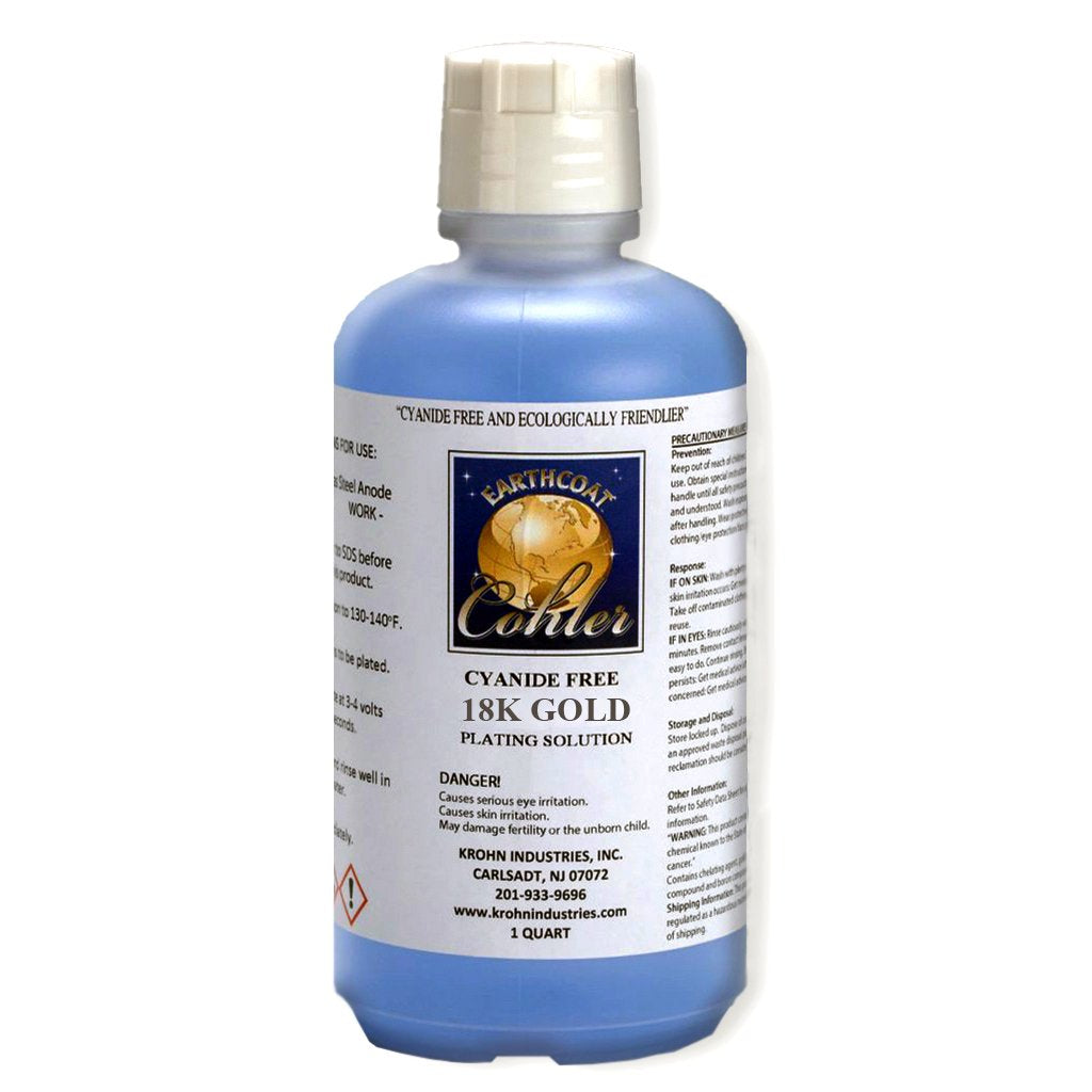18K Bright Gold Plating Solution Electro Plating Solution -  Finland
