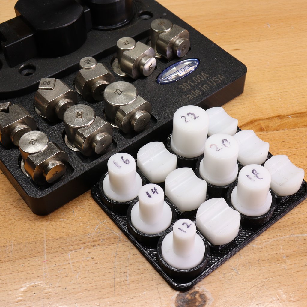 Ring Bender Die Post Holder 3D Printed - Main Image