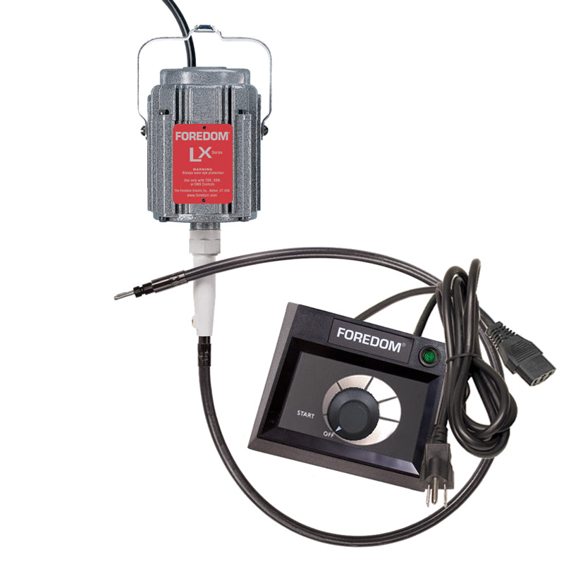 Foredom LX M.LX Hang-Up Motor with C.EMX-2 Dial Control-Pepetools
