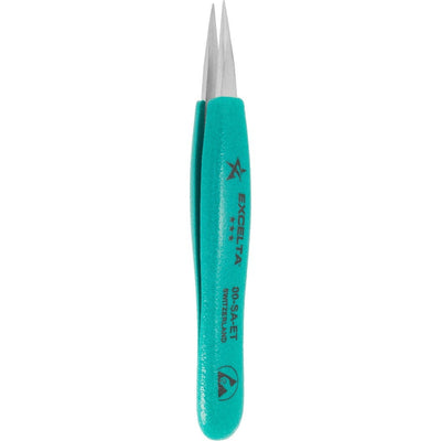 Straight, Medium, Pointed Tweezer - 00-SA-ET, Excelta