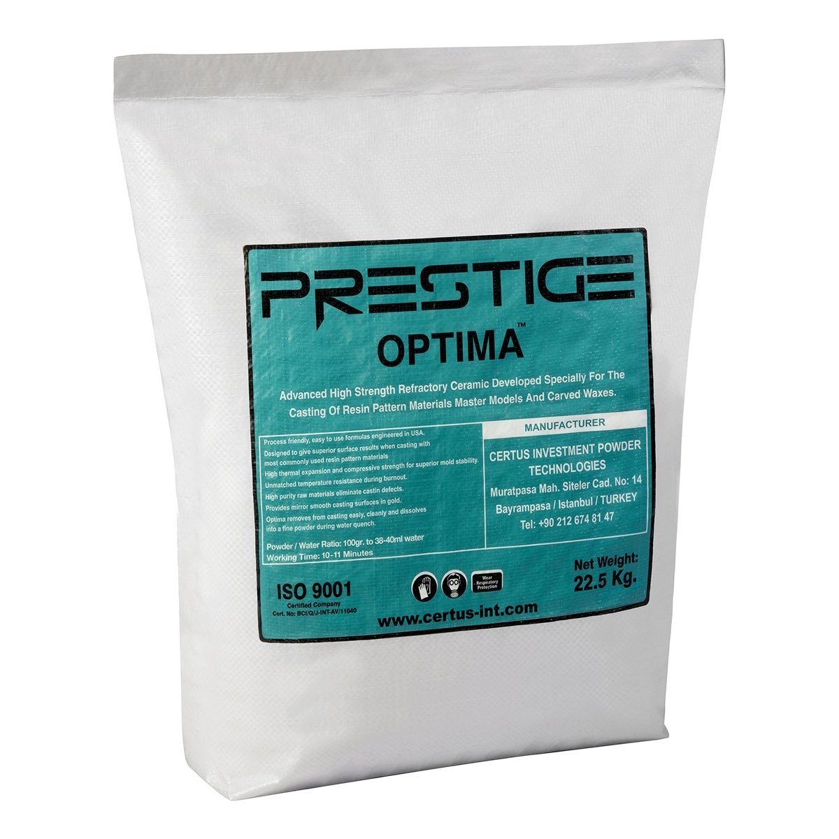 Certus Investment Powder | Prestige OPTIMA (49lb Bag)