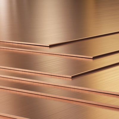 20 Gauge (.032") Copper Sheet 12" x 12"