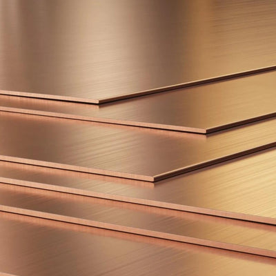 18 Gauge (.040") Copper Sheet 12" x 12"