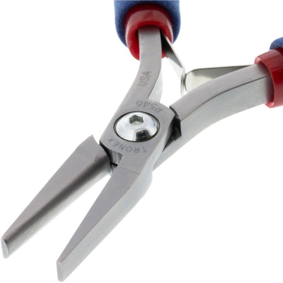Half Flat, Half Round Nose Pliers