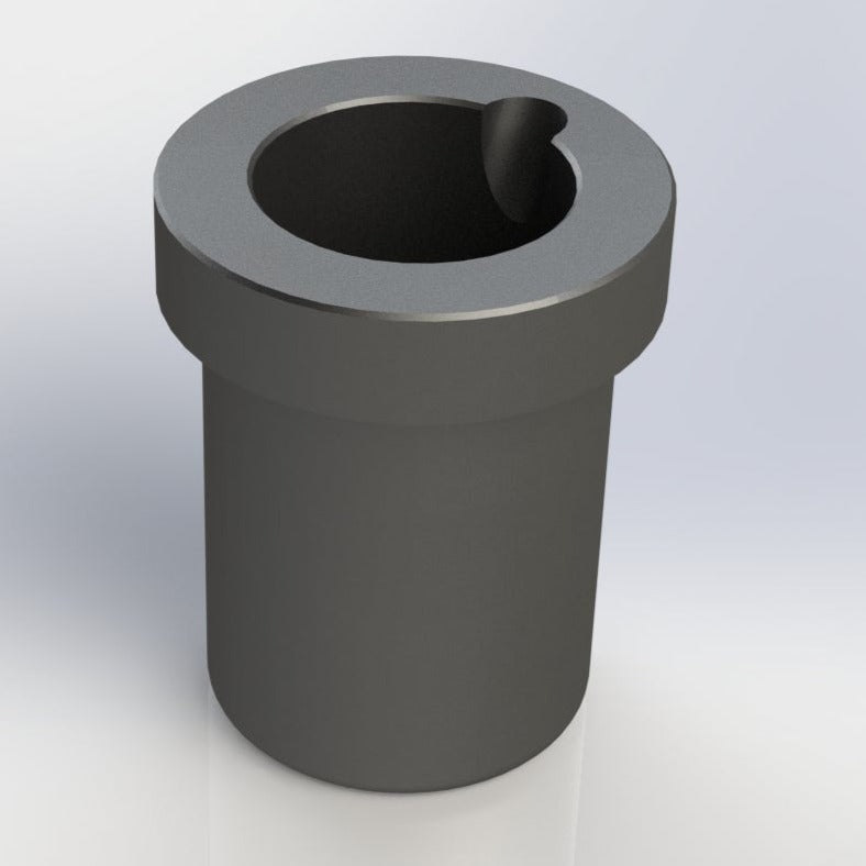 C866, Clay Graphite Crucible, Outer: 135x170mm, Inner: 110x158mm